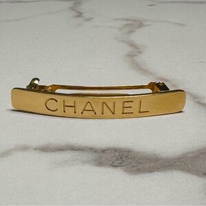 Chanel Gold Hair Clip
